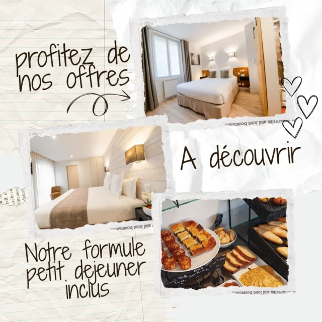 ✨ Pour vos séjours, offrez-vous encore plus de confort !
🍽️ Découvrez notre formule petit déjeuner inclus et commencez la journée du bon pied.
☕🥐 Que vous soyez là pour le travail ou la détente, chaque matin devient un vrai moment de plaisir.

📍Réservez dès maintenant et profitez de cette expérience gourmande.
#hotellacloserie #logishotels #labauleguerande ##séjourconfort #petitedejeunerinclus #escapade